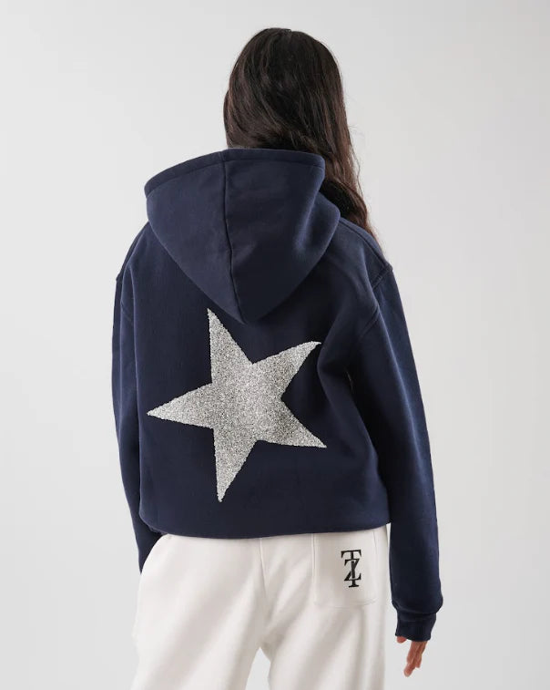 Star Navy hoodie