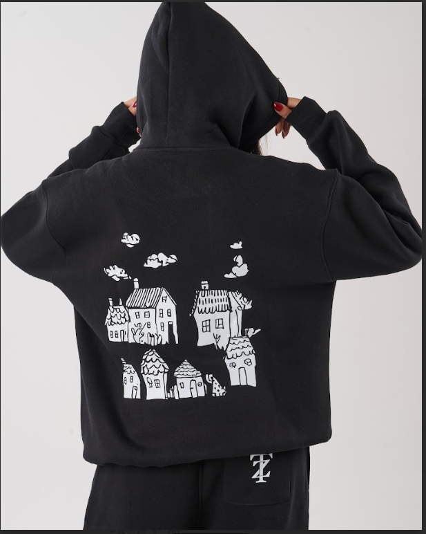 House Black hoodie