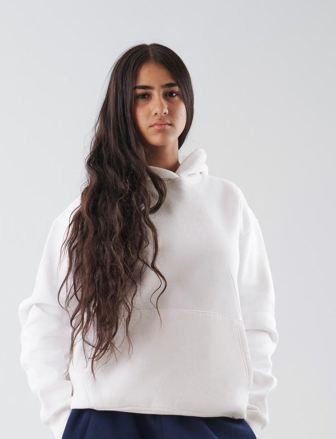 Basic White hoodie